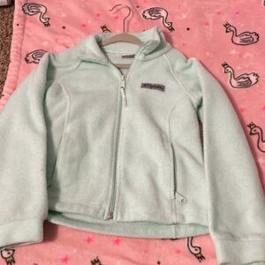 Columbia Mint Green Fleece Jacket